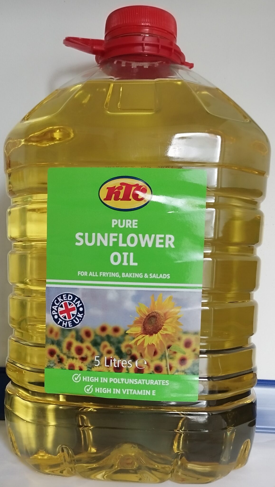 KTC PURE SUNFLOWER OIL 5 Ltr Grocery